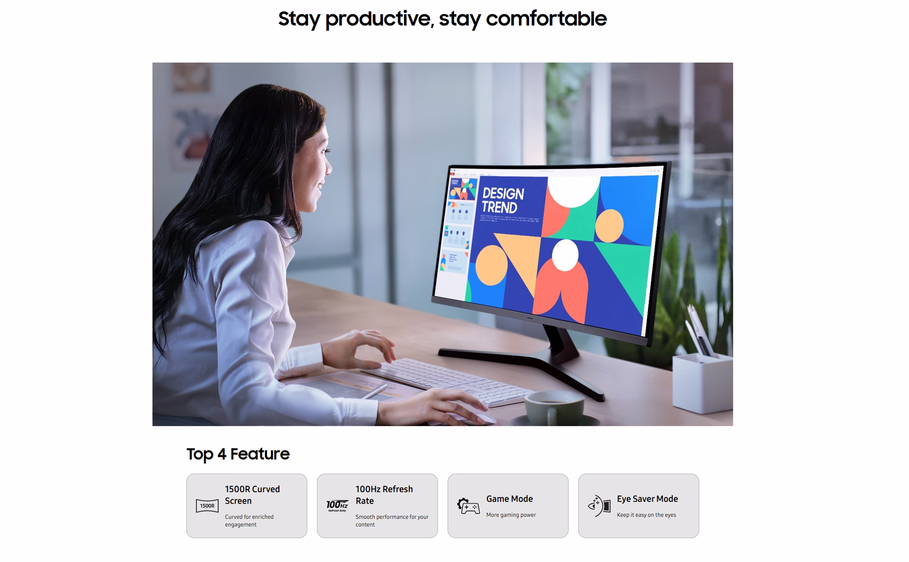 32" Essential S3 100Hz Full HD Monitor