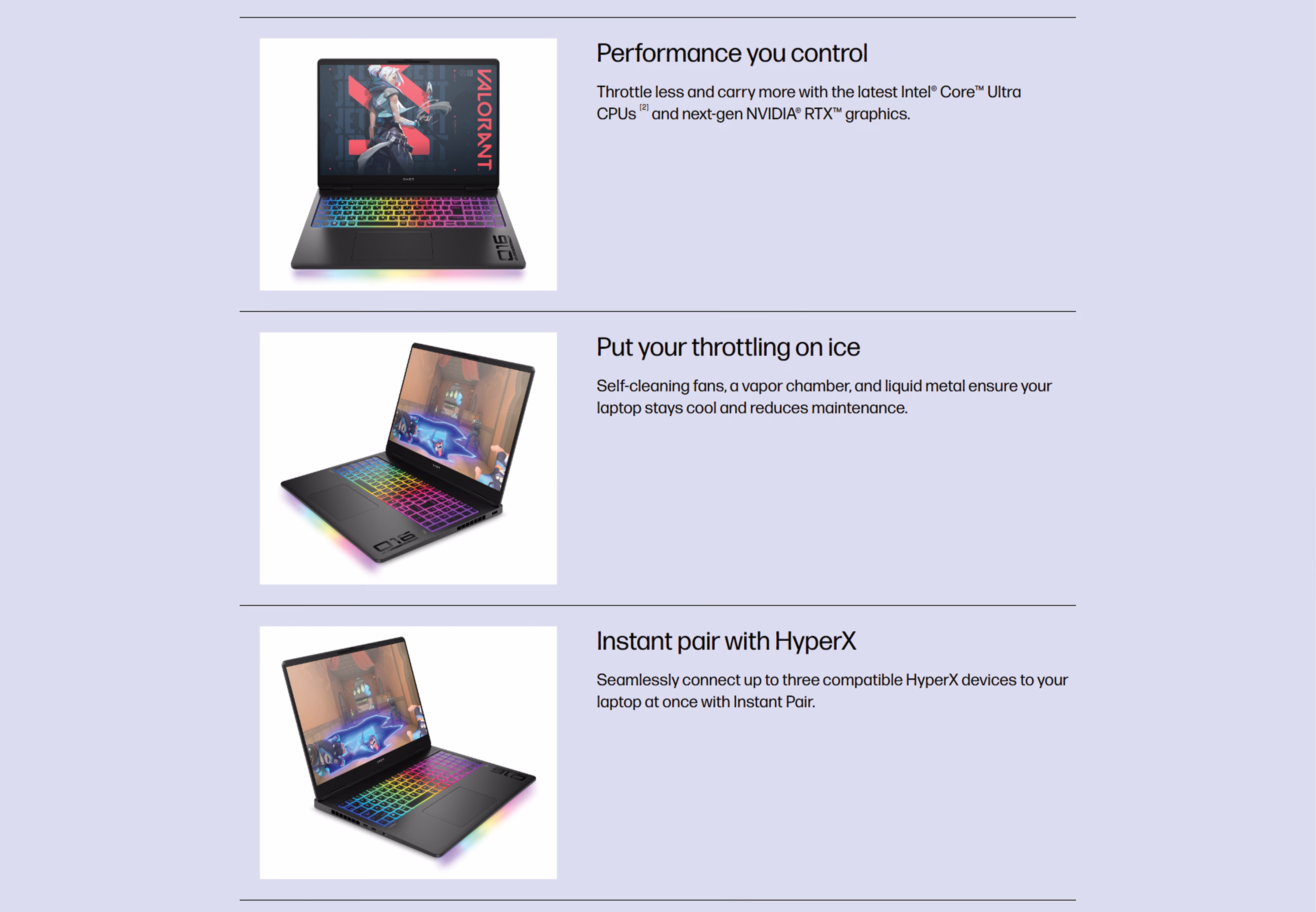 HP OMEN MAX 16 Gaming Laptop RTX 5090 Core Ultra 9 product description