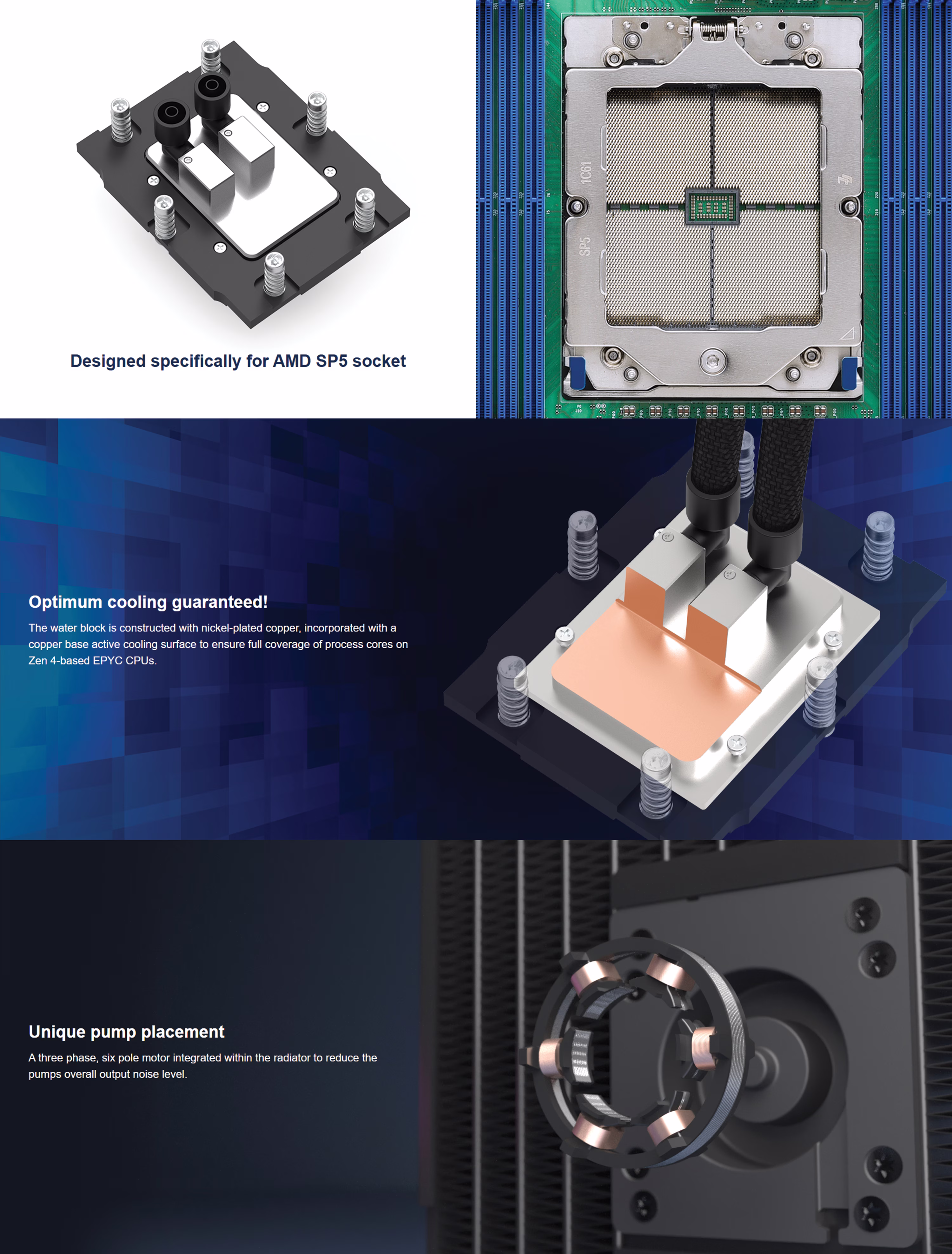SilverStone XE360-SP5 AIO Liquid Cooler PRODUCT DESCRIPTION OVERVIEW IMAGE