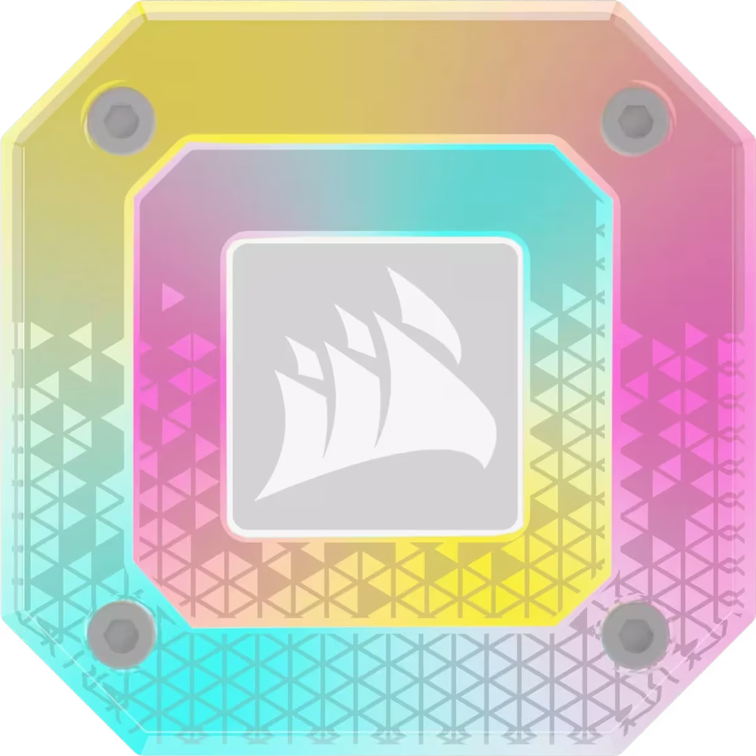 CORSAIR H100i ELITE CAPELLIX XT  240mm White AIO Cooler, AF RGB ELITE Fans, CAPELLIX LEDs | CW-9060072-WW thumbnail 2