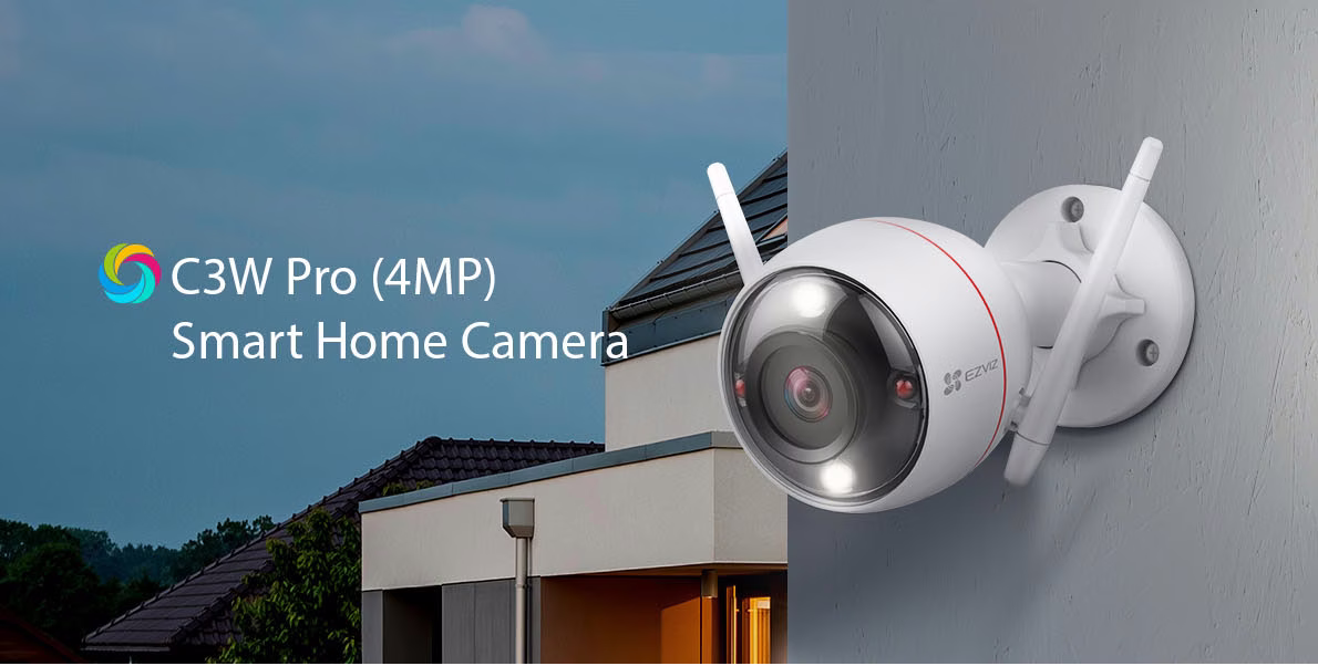 EZVIZ C3W Pro Smart Security Camera, Outdoor WiFi Camera 4MP with Color Night Vision, Two-Way Talk, Customizable Voice Alerts, IP67 Dust and Water Protection, Easy Installation, Works with Alexa    EZVIZ CS-C3W PRO 4MP  WIFI OUTDOOR CAMERA,6941545602257 thumbnail 2