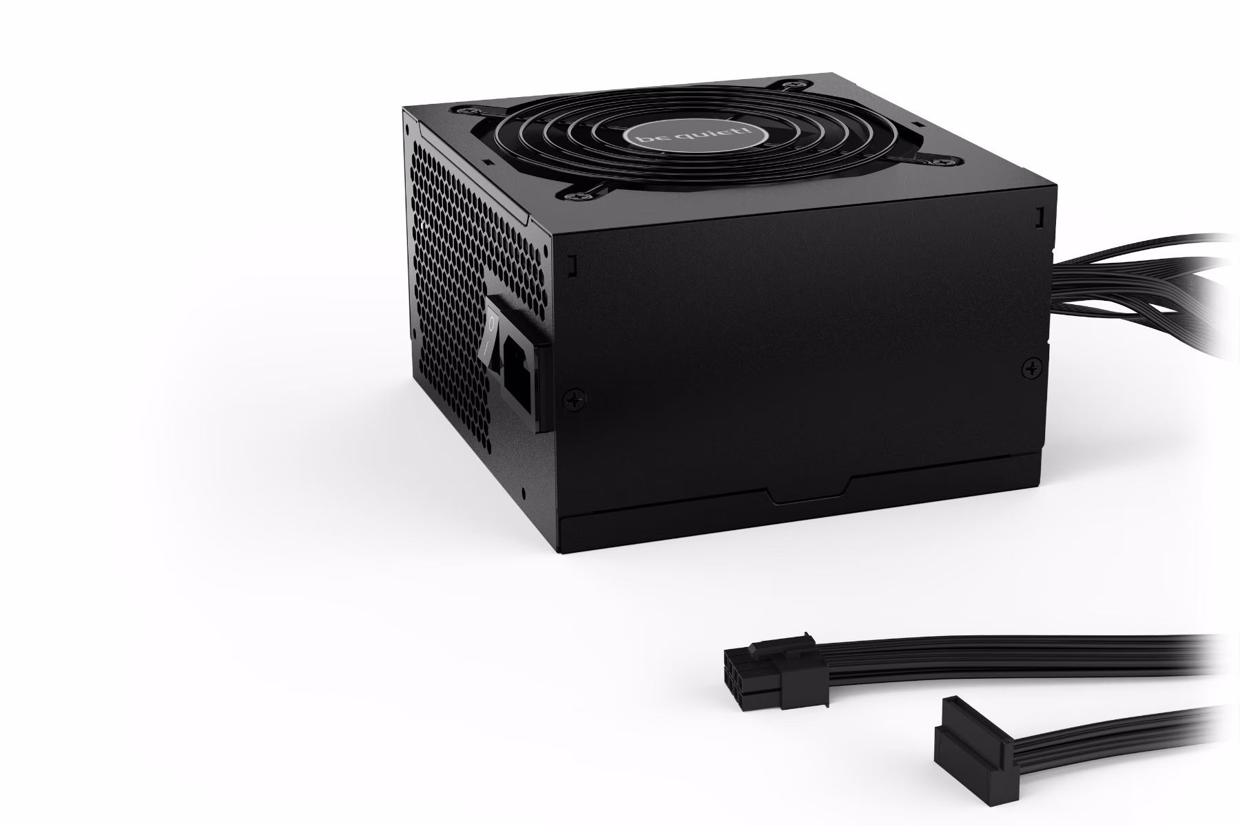 Be Quiet! System Power 10 Non-Modular Power Supply, 650W Power, 80 Plus Bronze Efficiency, 120mm Fan, DC-to-DC Technology, Active PFC, Sleeve Bearing Fan, 4-Pole Fan Motor, Black | BN328 thumbnail 3
