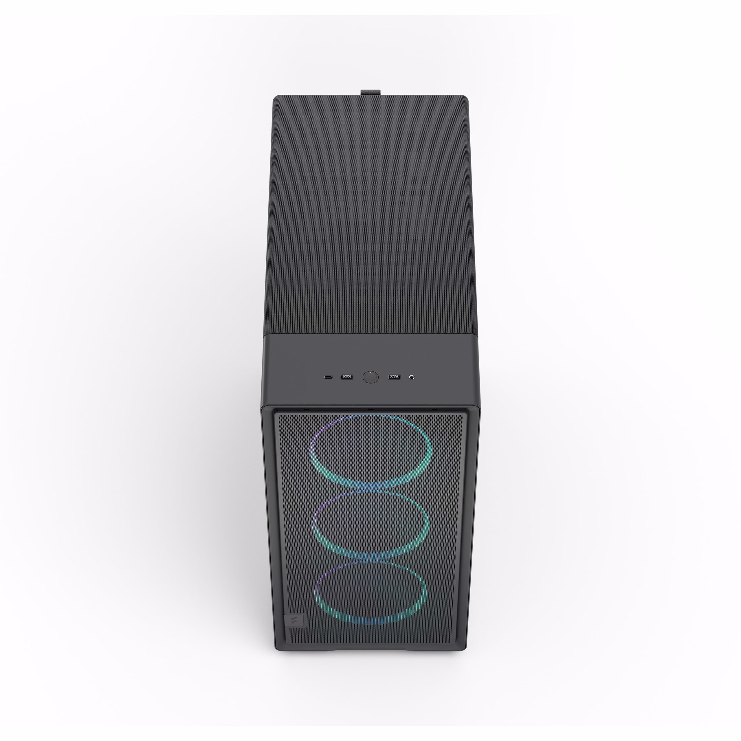 Fractal Design Epoch XL Black TG RGB Light Tint E-ATX Full-Tower Case, Rear-Connector MB Support, 3x Momentum 14 RGB Fans, USB-C 20Gbps, Black | FD-C-EPO1X-04 thumbnail 5