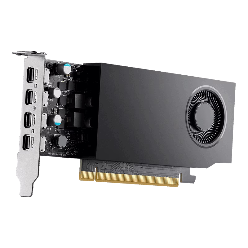 PNY NVIDIA RTX A1000 8GB GDDR6 Low-Profile Workstation Graphics Card, 2304 CUDA Cores, PCIe 4.0 | VCNRTXA1000-SB – Buy Online