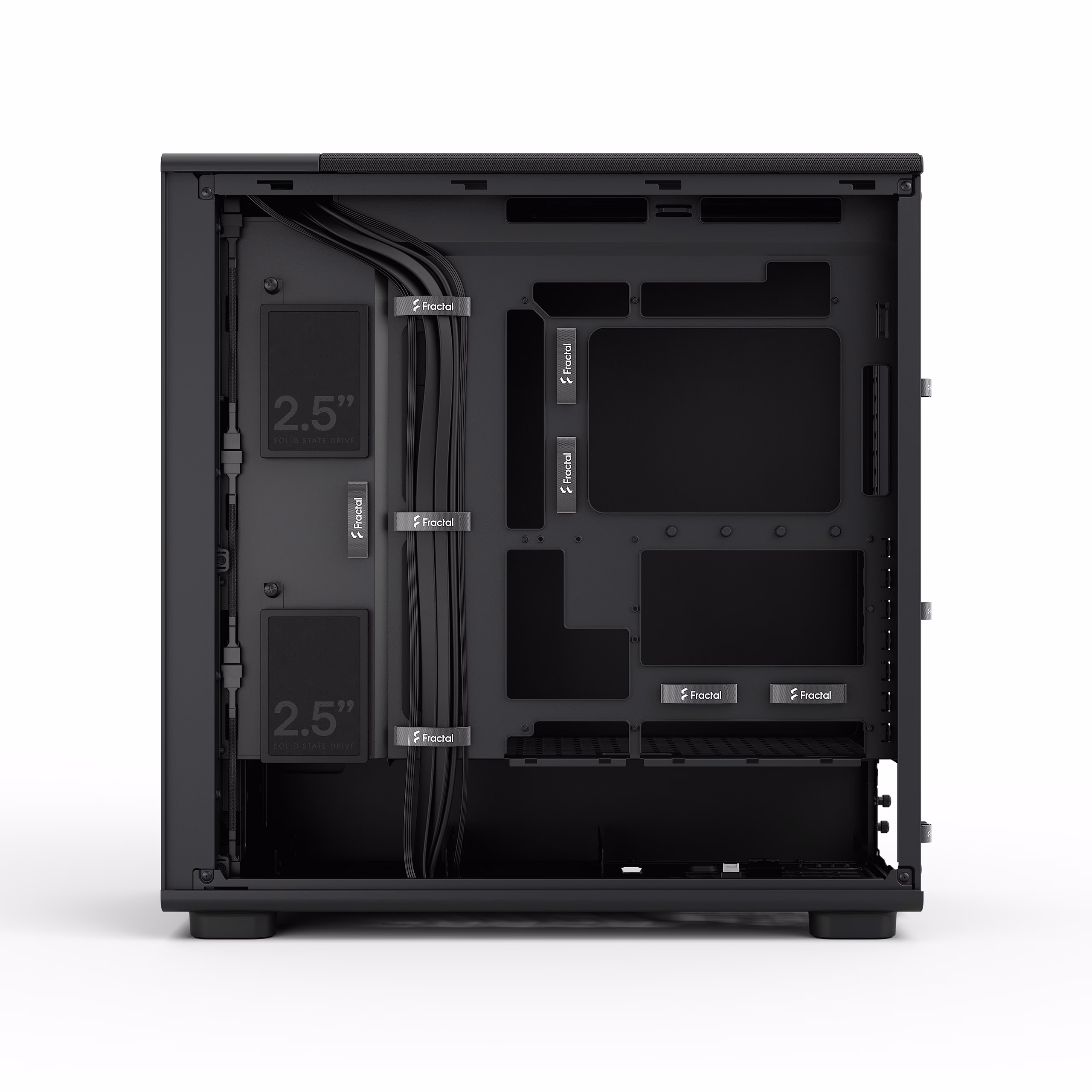 Fractal Design Epoch XL Black Solid, Full-Tower E-ATX Case, Back-Connect Motherboard Support, 3x Momentum 14 Fans, High-Airflow Mesh | FD-C-EPO1X-01 thumbnail 5