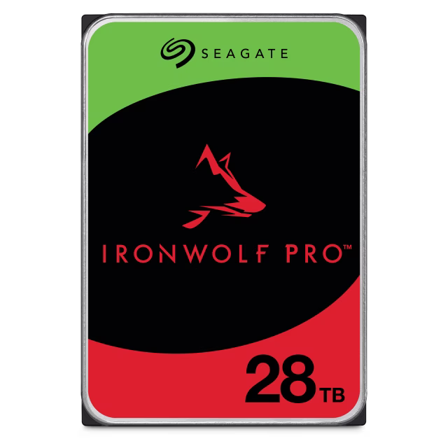 Seagate IronWolf Pro 28TB Enterprise NAS Internal HDD Hard Drive – CMR 3.5 Inch SATA 6Gb/s 7200 RPM 512MB Cache  (ST28000NT000) – Buy Online
