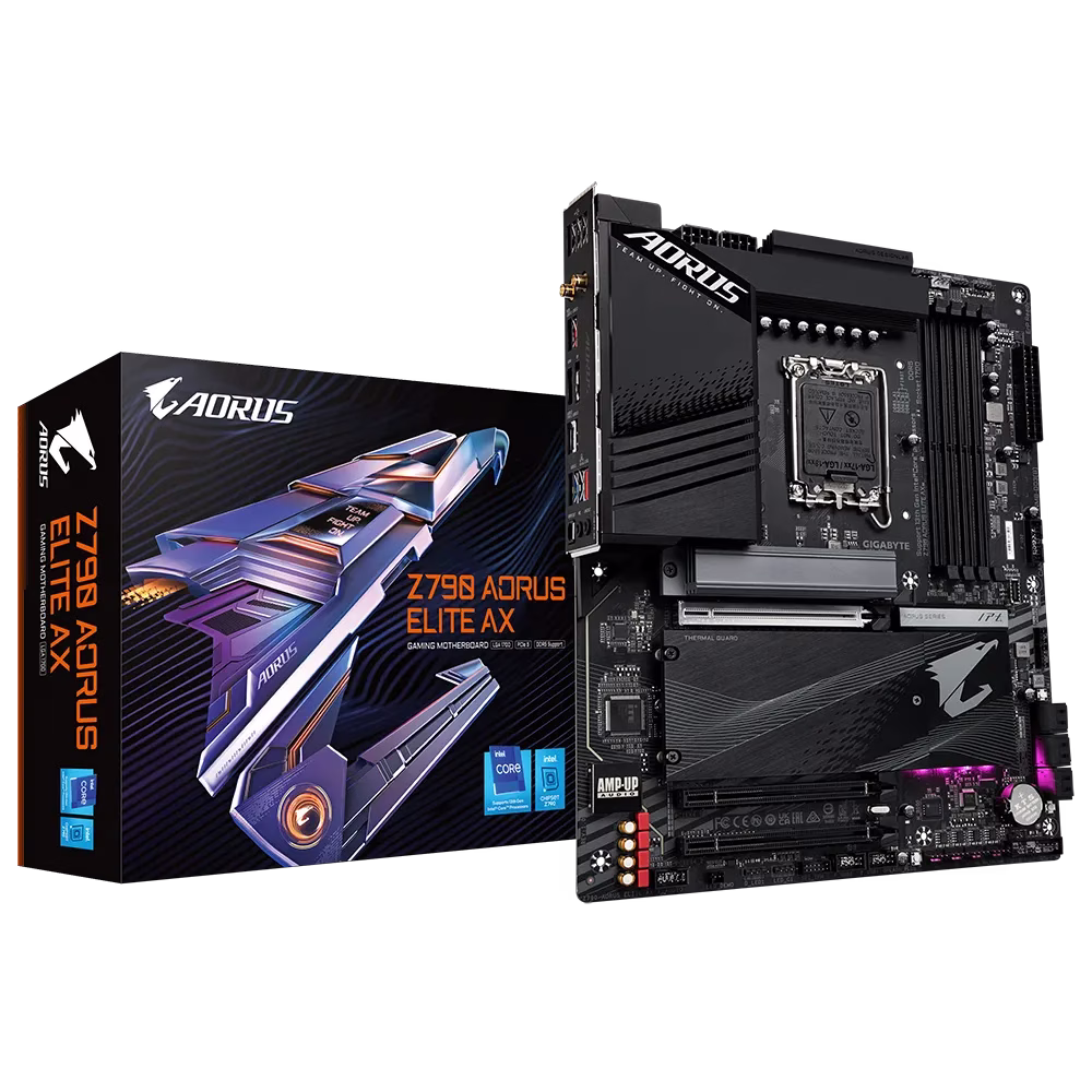 Gigabyte Z790 Aorus Elite AX Rev1 DDR5 LGA1700 ATX Motherboard | Z790-AORUS-ELITE-AX thumbnail 3