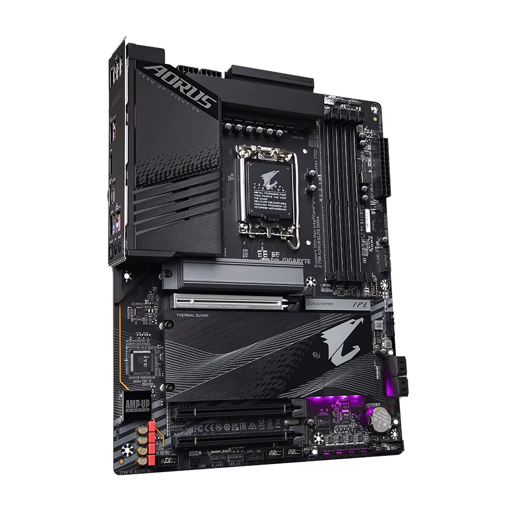 GIGABYTE Z790 AORUS ELITE DDR4 LGA1700 ATX Motherboard, Intel Z790 Chipset, 4 x DDR4 DIMM, 128GB Max Memory, Realtek 2.5GbE LAN, 1x M.2, 1 x PCI E x16, 1x HDMI,USB 3.2/2.0 | Z790-A-ELITE-DDR4 thumbnail 2