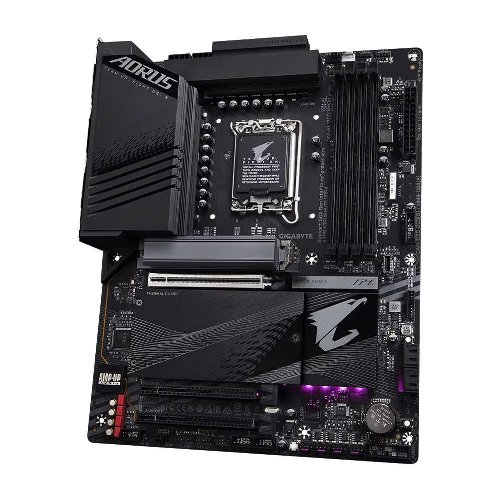 GIGABYTE Z790 AORUS ELITE DDR4 LGA1700 ATX Motherboard, Intel Z790 Chipset, 4 x DDR4 DIMM, 128GB Max Memory, Realtek 2.5GbE LAN, 1x M.2, 1 x PCI E x16, 1x HDMI,USB 3.2/2.0 | Z790-A-ELITE-DDR4 thumbnail 3