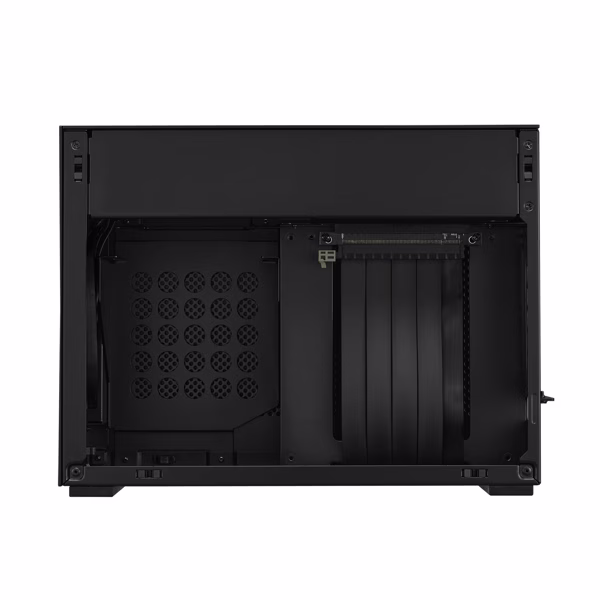 Lian Li A4 H2O PCIE 4.0 Mini-ITX Aluminum Case, 3 Expansion Slots, 2.5" Drive Bays, Up To 240mm Radiator Support, 120mm Fan Support, Max 55mm CPU Cooler Clearance, Black | G99.A4H2OX4.00 BL thumbnail 4