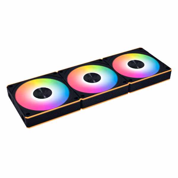 Lian Li UNI FAN CL Wireless Reverse Blade 3 Pack Black ARGB Case Fan, 120x120x28mm, 0,250~2100 RPM Fan Speed, 2.52 mmH2O (Maximum) Air Pressure, 72.73 CFM (Maximum) Airflow, FDB Bearing | 12RCL1W3B thumbnail 4