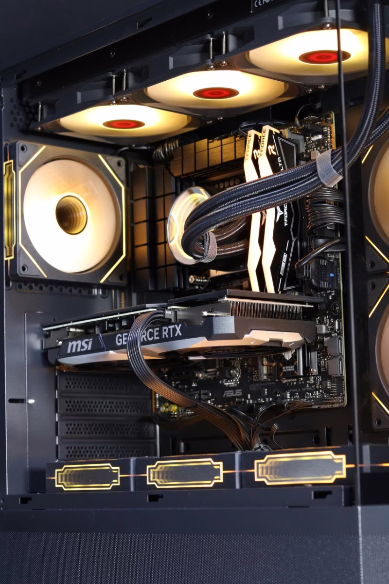 AMD AMD 7600X X 4060 Gaming PC, AMD 7600X RYZEN 5 | RTX 4060 8GB GDDR6 OC | 1TB NV3 NVME | 32GB (2x16GB) 6000MTs | 650W image