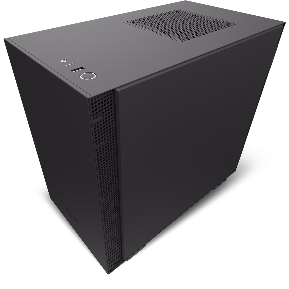 NZXT H210 Mini-ITX PC Gaming Case ??? Matte Black | CA-H210B-B1 image