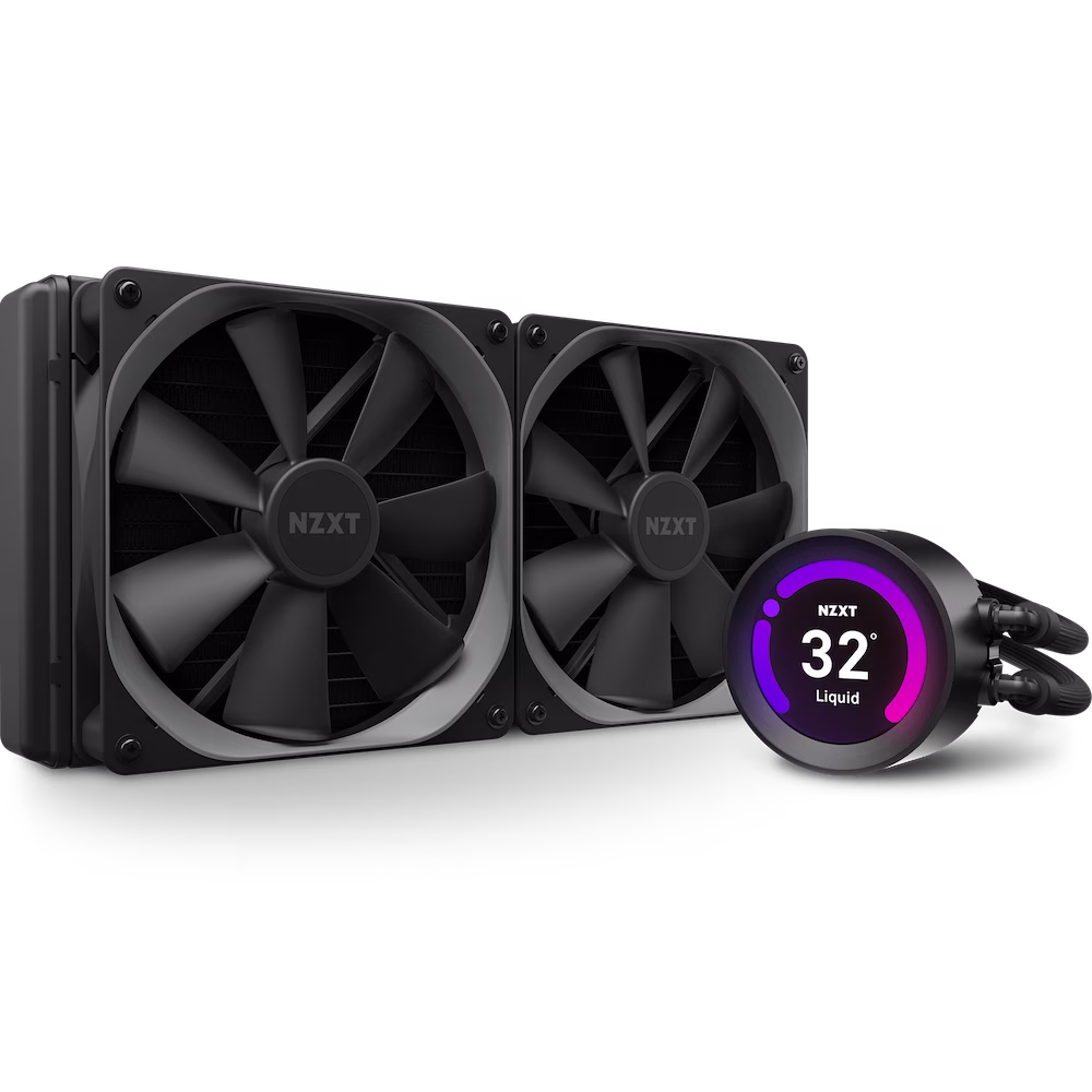NZXT Kraken Z63 280mm AIO Liquid Cooler with LCD Display, 2x140mm Fan | RL-KRZ63-01 thumbnail 3