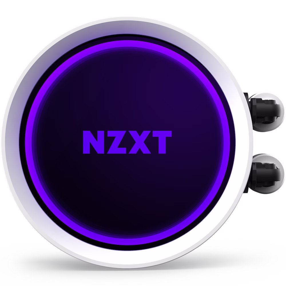 NZXT Kraken X63 RGB 280mm Liquid Cooler with RGB, White | RL-KRX63-RW thumbnail 4