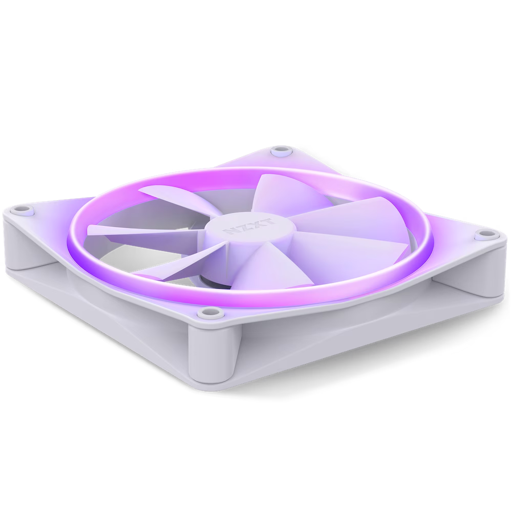 NZXT F140 RGB 140mm RGB Black Single Fan | RF-R14SF-B1 image