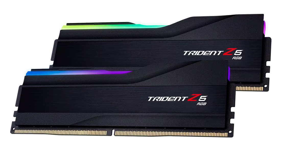 GSKIL TRIDENT Z5 RGB 7800 DDR5 RAM 32GB (2x16GB) INTEL XMP BLACK,F5-7800J3646H16GX2-TZ5RK.4713294230331,848354040330 image