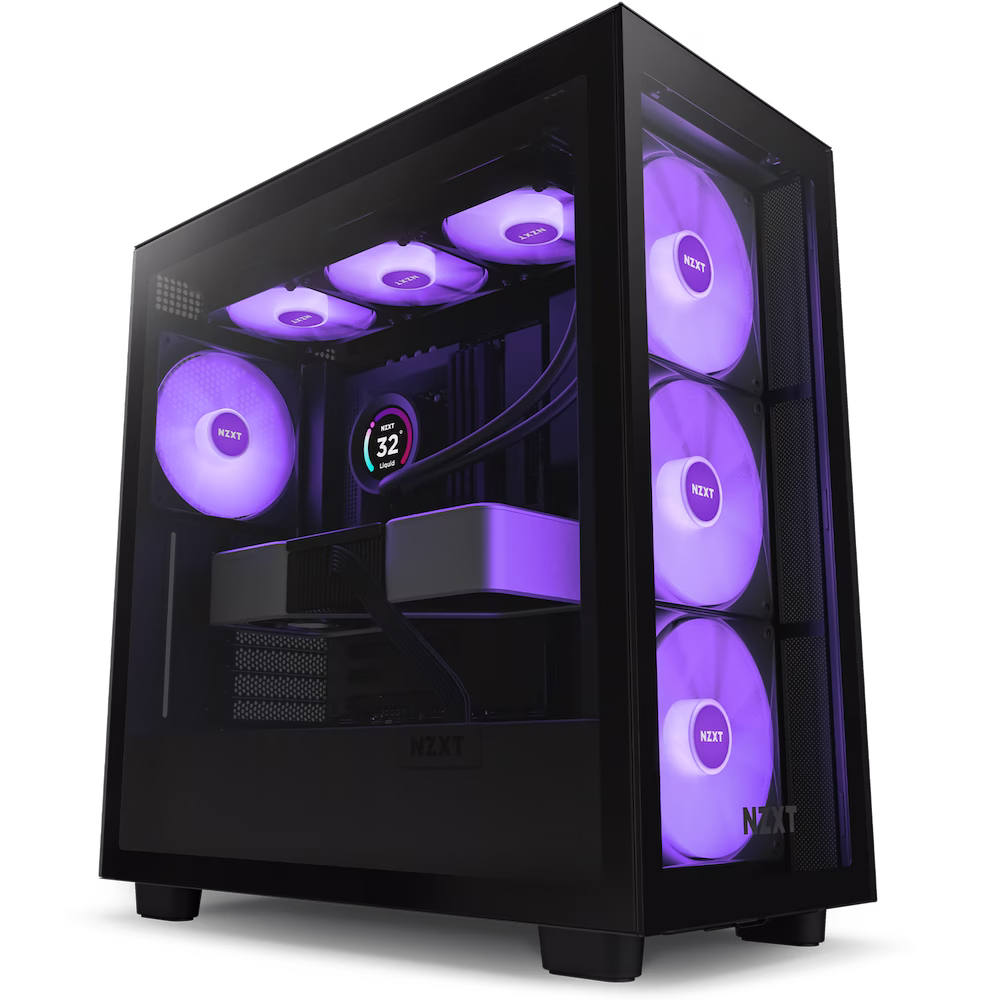 NZXT H7 ELITE PREMIUM BLACK MID-TOWER GAMING CASE | CM-H71EB-02 thumbnail 3