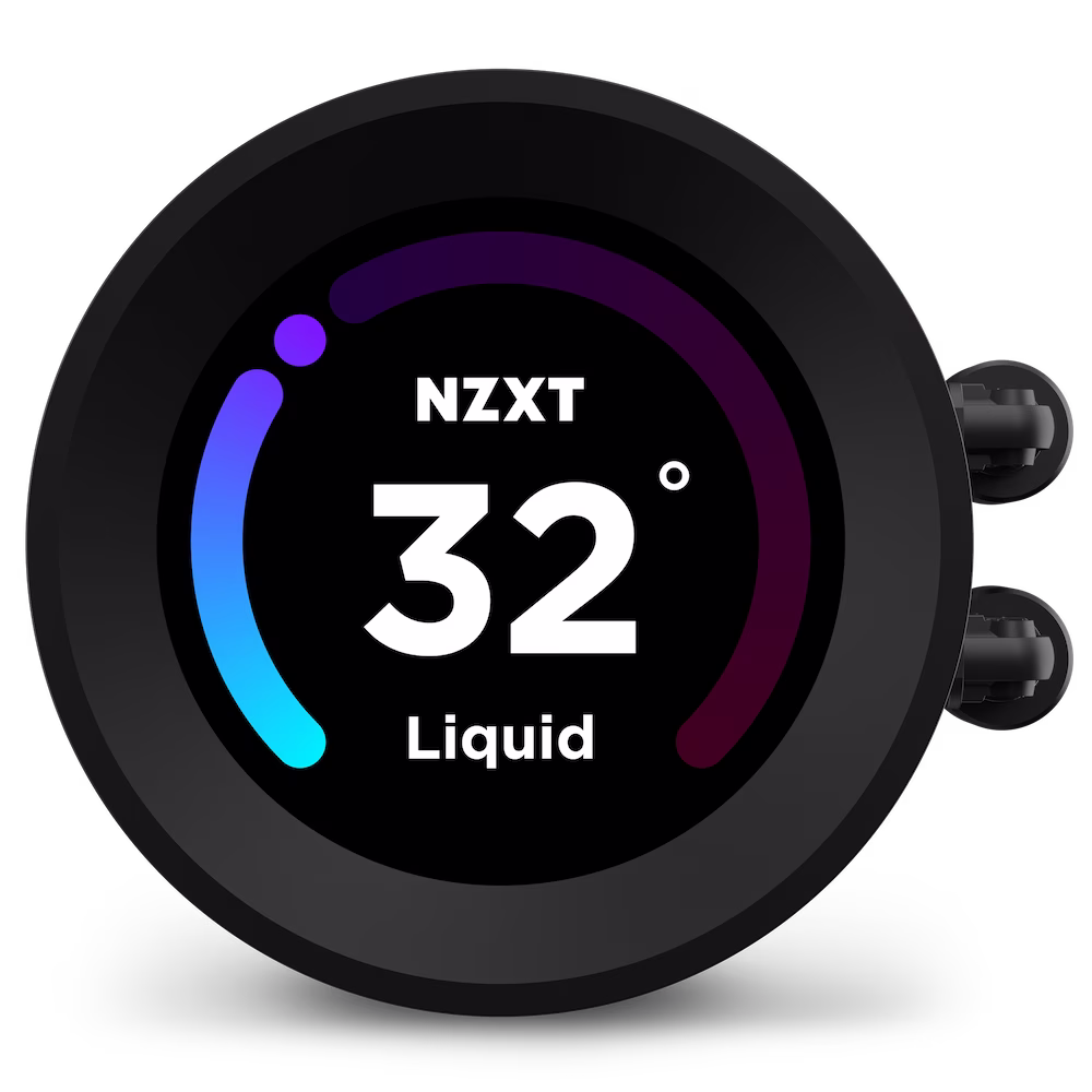 NZXT KRAKEN ELITE 360 BLACK 360MM LIQUID COOLER WITH WIDE-ANGLE DISPLAY | RL-KN36E-B1 thumbnail 3