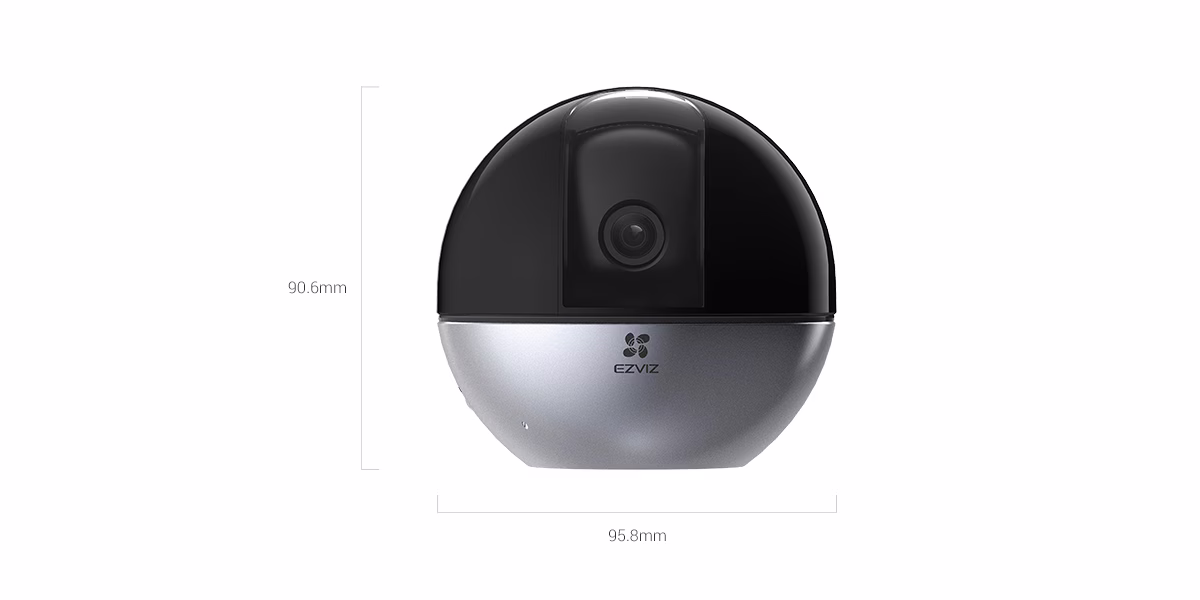 EZVIZ C6W 4MP Smart Home Wi-Fi Pan-Tilt Camera, 2K Resolution, Auto-Zoom Tracking, 360° View | C6W thumbnail 2