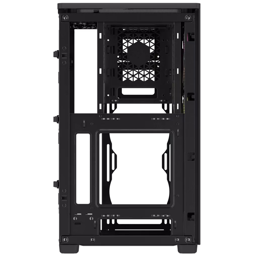 Corsair 2000D RGB AIRFLOW Mini-ITX PC Case, High Airflow Steel Mesh Panels, 3x Pre Installed Fans, 3x Expansion Slots, 3x Drive Bays, Black | CC-9011246-WW thumbnail 9