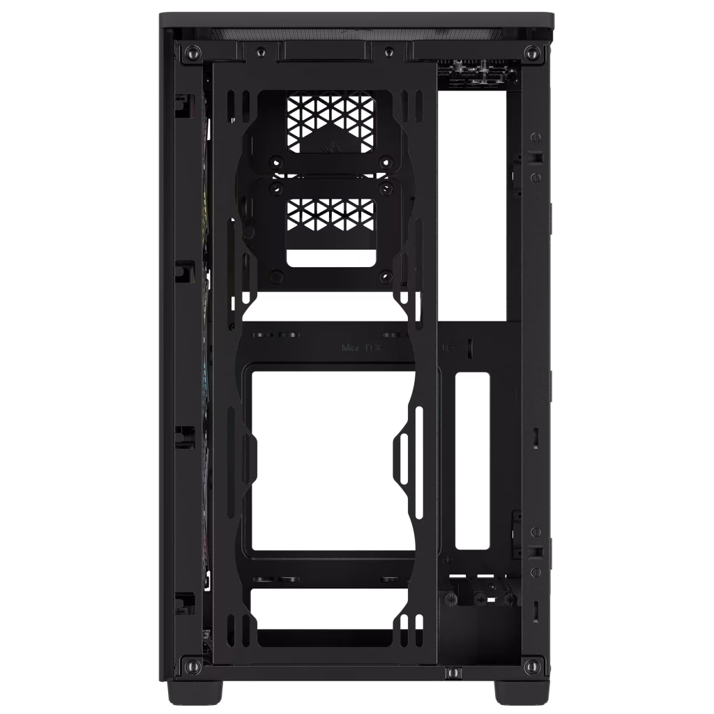 Corsair 2000D RGB AIRFLOW Mini-ITX PC Case, High Airflow Steel Mesh Panels, 3x Pre Installed Fans, 3x Expansion Slots, 3x Drive Bays, Black | CC-9011246-WW thumbnail 11