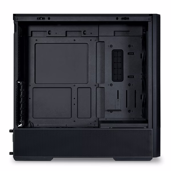 Lian Li LANCOOL 207 DIGITAL M-ATX Mid Tower Gaming PC Case, 6-inch LCD Screen, 4 x Performance Fans pre-installed, High Airflow,360mm Radiator Support, Black | G99.LAN207DX.00 thumbnail 4