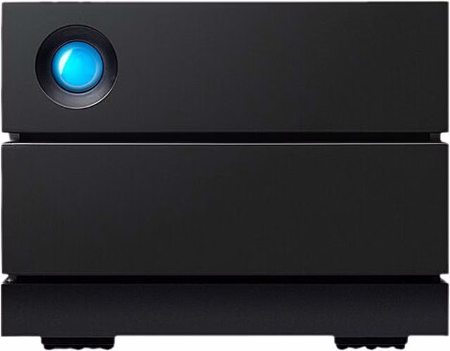 LaCie 2Big Raid 36TB USB-C External Hard Drive, Transfer Speeds up to 490 MB/s, 7200 RPM, For Mac and PC Desktop, Rescue Services, 2 x SATA 3.5" Drive Bays, Black | STHJ36000800 image