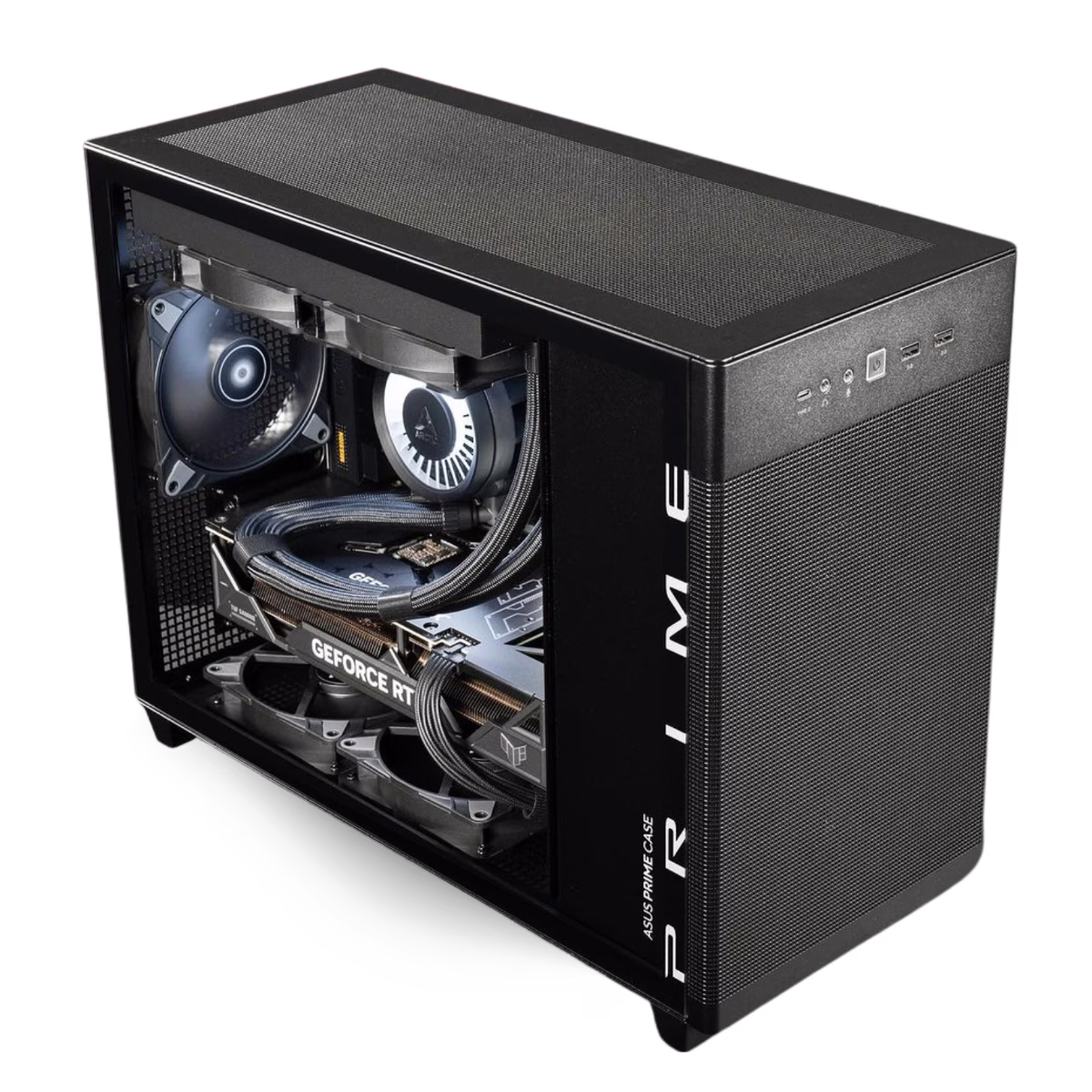 Photon Blaster Core i7 Gaming PC Build (Intel i7-14700K, ASUS ProArt RTX 4080 Super, 64GB DDR5 RAM) thumbnail 2