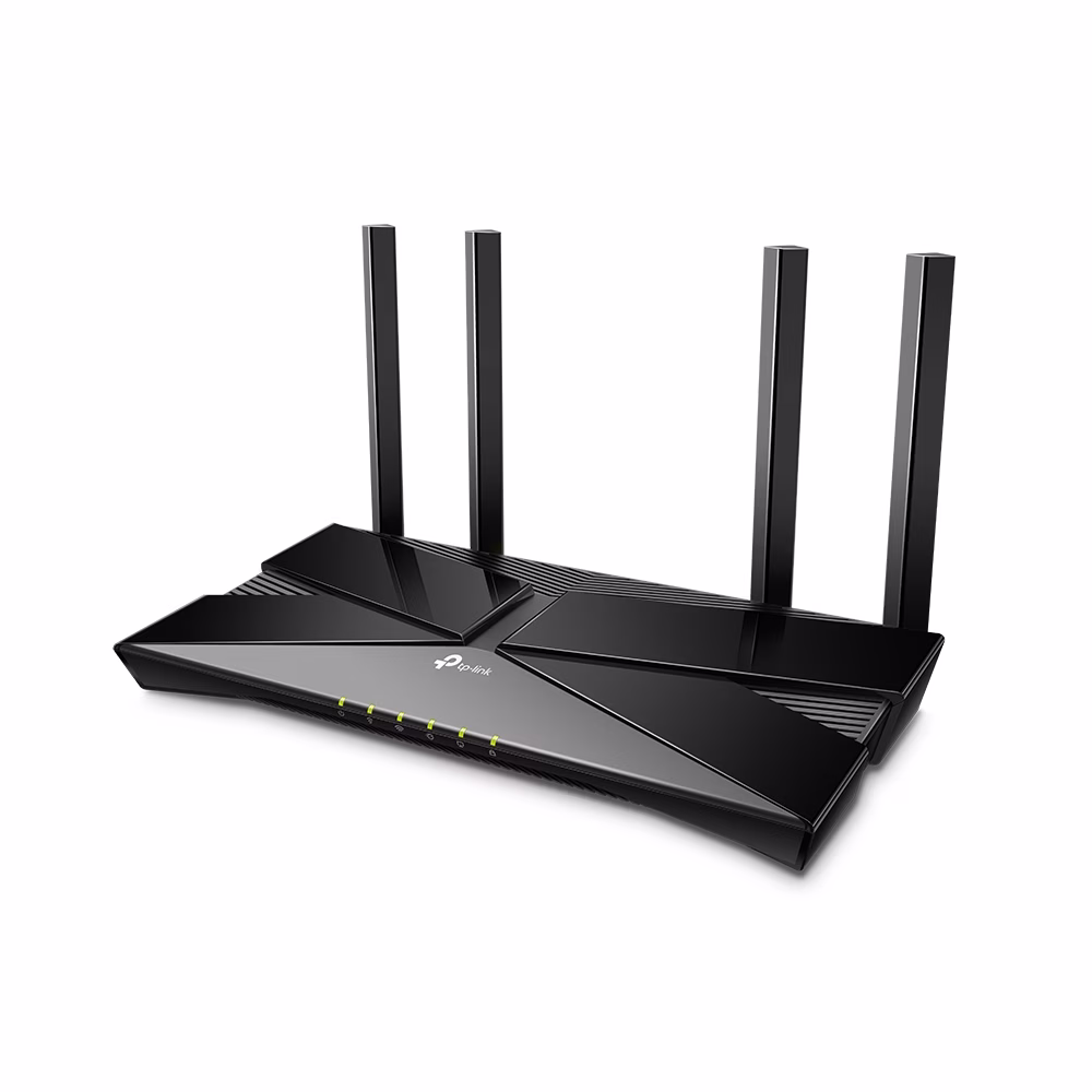 TP-Link AX1800 Dual-Band Wi-Fi 6 Router, 4x Fixed High-Performance Antennas, Dual-Band Connectivity, 2.4GHz & 5GHz Frequency, Up to 1201Mbps WiFi Speed, Black | Archer AX23 thumbnail 3