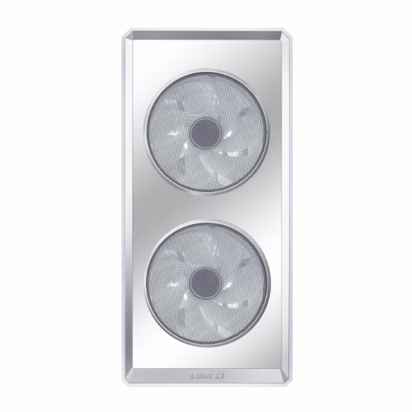 LANCOOL 217 INF White Mid-Tower Case, Infinity Mirror Front Panel, High Airflow (2x 170mm Fans), Back-Connect Compatible | G99.LAN217INFXW.00 thumbnail 3