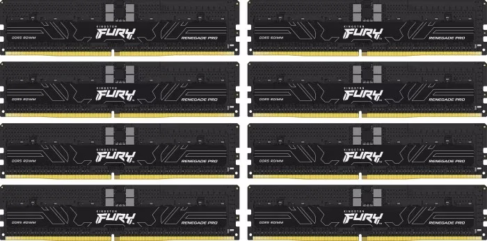 Kingston Fury Renegade Pro XMP 256GB 6000MT/s DDR5 ECC Reg CL32 DIMM (Kit of 8) Desktop Gaming Spoke - KF560R32RBK8-256  (SUPPORT ASUS TRX50  WRX90E ) – Buy Online