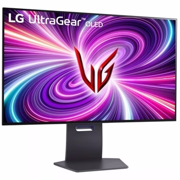 LG 32" UltraGear OLED Dual Mode 4K UHD 240Hz or FHD 480Hz 0.03ms G-Sync Compatible Gaming Monitor, VESA DisplayHDR TrueBlack 400 with DCI-P3 98.5%, FreeSync & G-Sync, Black | 32GS95UE-B thumbnail 3