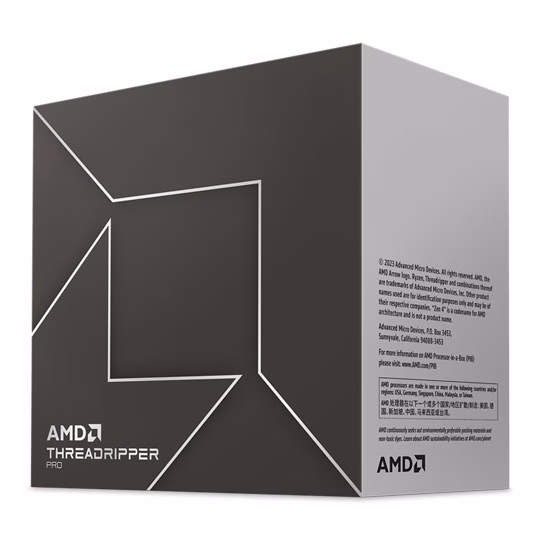  AMD Ryzen Threadripper PRO 7965WX 4.2 GHz sTR5 Processor, 24 Cores & 48 Threads, 5.3 GHz MaxTurbo Frequency, 128MB L3 Cache, 8-CH DDR5 ECC Memory, Up to 5200MT/s, Zen 4 Arc | 100-100000885WOF thumbnail 2