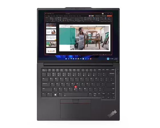 Lenovo ThinkPad E14 Gen5 i7-1355U, 8GB DDR4, 512GB SSD, NVIDIA?? GeForce MX550 2GB Graphics, 14.0??? WUXGA IPS 300nits, KYB English UK, Fingerprint Reader, No OS, 1Yr ??? 21JK0020GP thumbnail 5