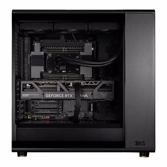 Threadripper 9960X Workstation | RTX 5090 32GB OC | 128GB ECC DDR5 | 6TB PCIe 5.0 NVMe thumbnail 2