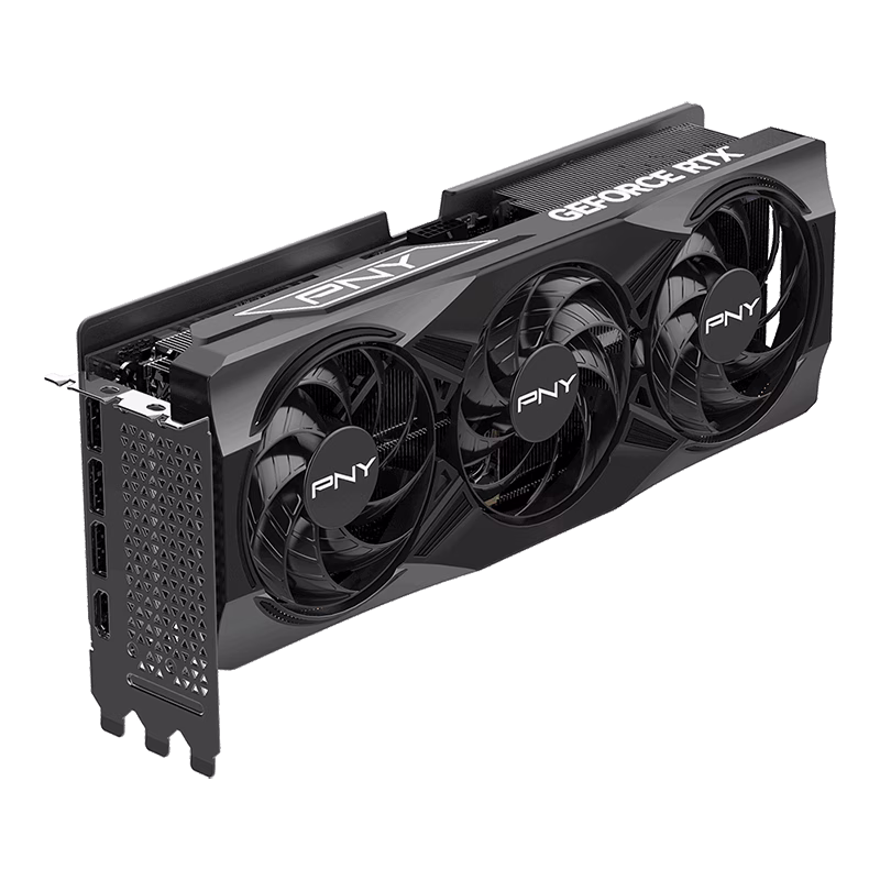PNY GeForce RTX 5070 Ti Overclocked Triple Fan 16GB DDR7 Graphics Card GPU, 8,960 CUDA Cores, Blackwell Architecture |  VCG5070T16TFXPB1-O thumbnail 7