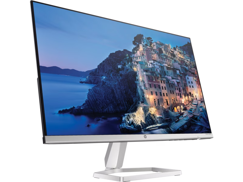 HP M24FD 24" FHD USB-C IPS Monitor, 75 Hz Refresh Rate, 5ms GtG, On Screen Controls, AMD FreeSync, 99% sRGB, USB Type-A 5Gbps / USB Type-C 5Gbps / HDMI / VGA / DP, Silver | 474U2AA image