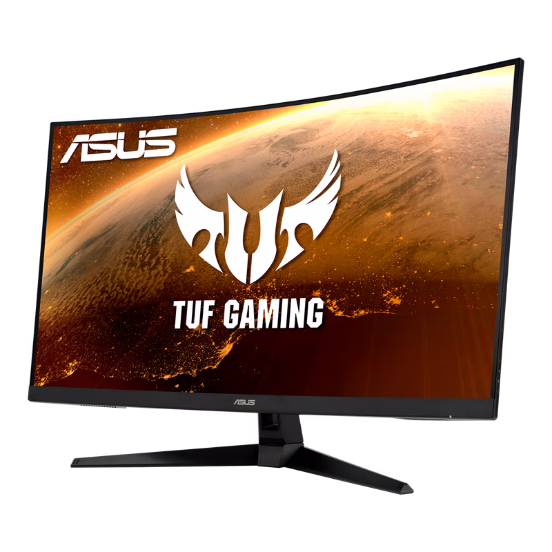 ASUS TUF Gaming VG328H1B Gaming Monitor 32 inch (31.5 inch viewable) Full HD (1920x1080), 165Hz (Above 144Hz), Extreme Low Motion Blur, Adaptive-sync, FreeSync Premium, 1ms (MPRT), Curved | 90LM0681-B02170 thumbnail 2
