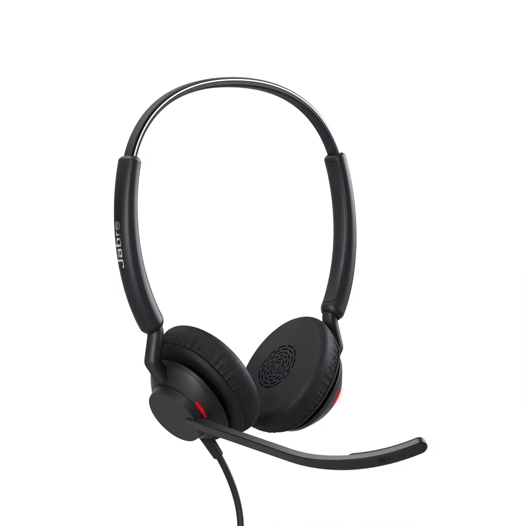 Jabra Engage 40 UC Duo USB-A Headset, Built-In Busylight, BalancedVoice, 2-Microphone System, Programmable Buttons, Control Unit USB Type-A, Black | 4099-419-279 – Buy Online