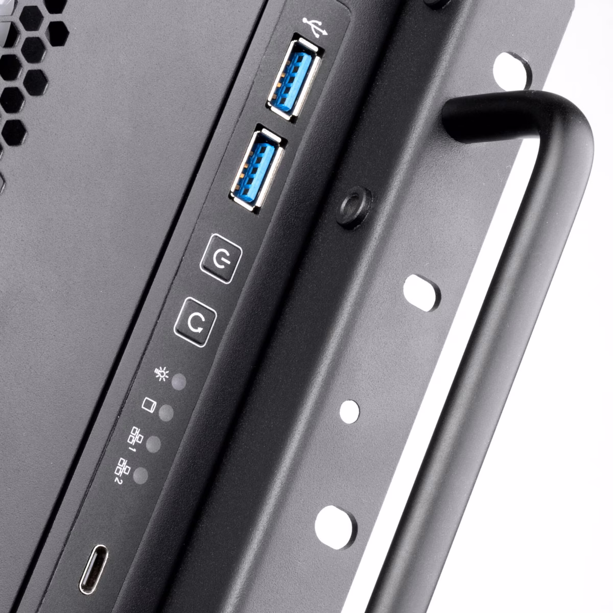 SilverStone RM600 6U Rackmount Chassis, Up to SSI-EEB Motherboard Support, 2x Pre-Installed 80mm Fans Included, Up to 360mm Radiator Support, Steel Material, Black | SST-RM600 thumbnail 4