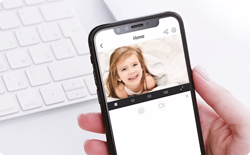 EZVIZ by HIKVISION |4MP QHD Resolution Indoor Smart WiFi Baby/Pet Monitor Camera |Smart Night Vision |360 Visual Coverage |Motion Detection Two-Way Talk |Micro SD Slot up to 256GB (TY1), White6941545605401 image