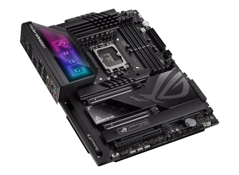 Asus Rog Maximus Z790 Hero ATX DDR5 Motherboard, LGA1700 Intel 13th Gen, Z790 Chipset, 128GB Memory, 2.5Gb Ethernet, Wifi 6E, Bluetooth v5.3, PCIe 5.0, Aura Sync, 5x M.2 Slot | 90MB1CI0-M0EAY0 thumbnail 3