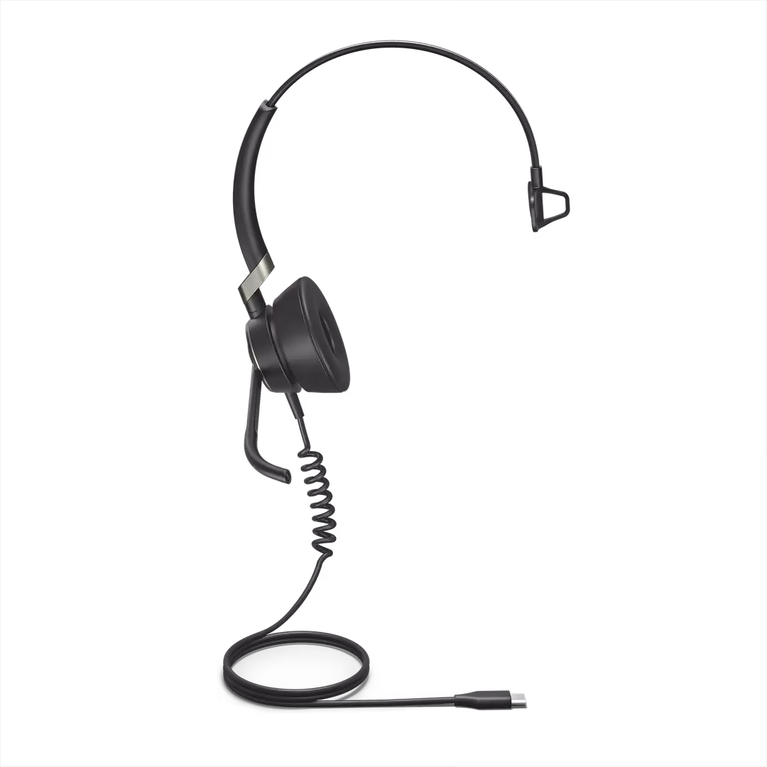 Jabra Engage 50 Mono Wired Headset, USB-C, Noise-Cancelling Microphone, Black – 5093-610-189 thumbnail 5