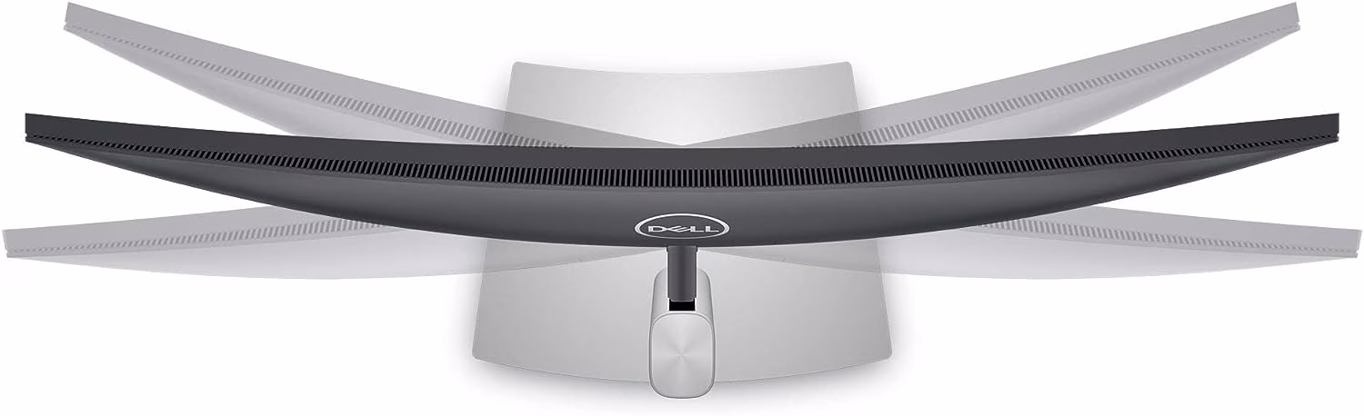 Dell 34 Inch Ultrawide, WQHD (Wide Quad High Definition), Curved USB-C Monitor (P3421W), 3440 x 1440 at 60Hz, 3800R Curvature, 1.07 Billion Colors, Adjustable, Black thumbnail 3