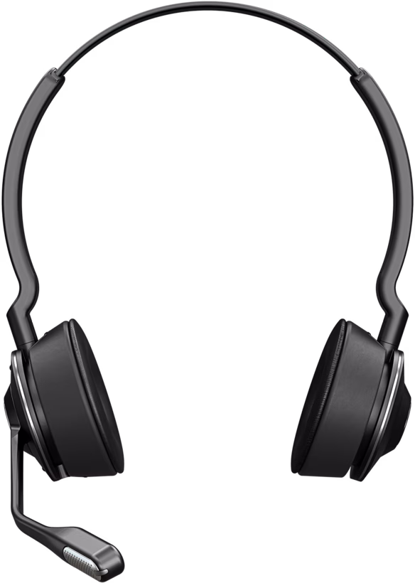Jabra Engage 65 Stereo Headset, 13 Hours Talk Time, Connect To Two Devices, Noise Canceling Microphone, Double Auricle, Black | 9559-553-111 image