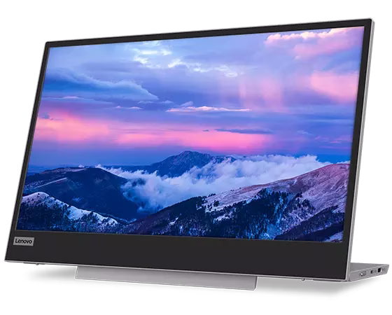 Lenovo L15 15.6" FHD Mobile Monitor, WLED IPS Panel Display, 60Hz Refresh Rate 6ms Response Time, Height Adjust Stand, 16.7 Million Colors, 2 x USB Type-C, Raven Black | 66E4UAC1WL – Buy Online