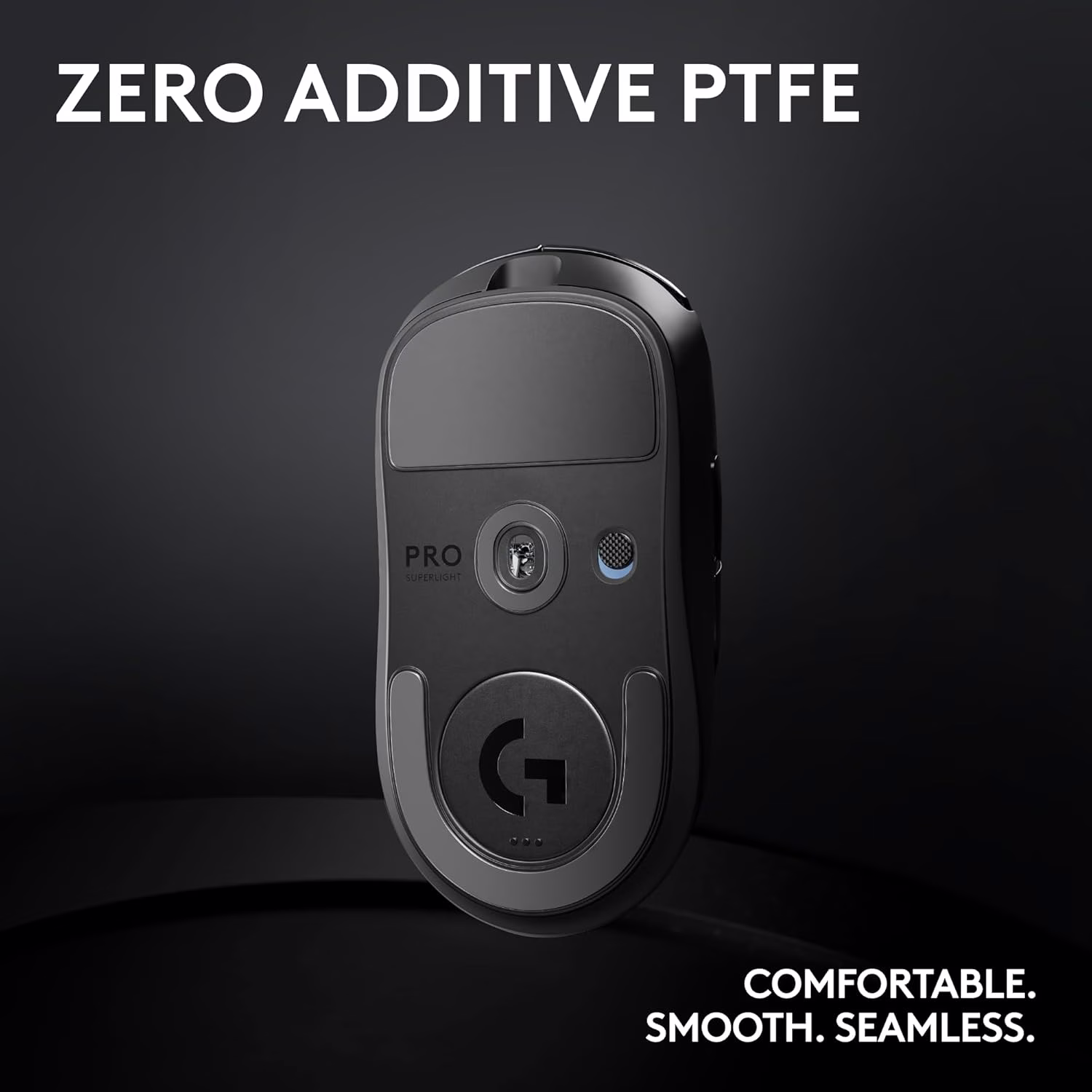 Logitech G PRO X SUPERLIGHT 2 LIGHTSPEED Wireless Gaming Mouse, Lightweight, LIGHTFORCE Hybrid Switches, HERO 2 Sensor, 32,000 DPI, 5 Programmable Buttons, USB-C Charging, PC & Mac - Black thumbnail 3