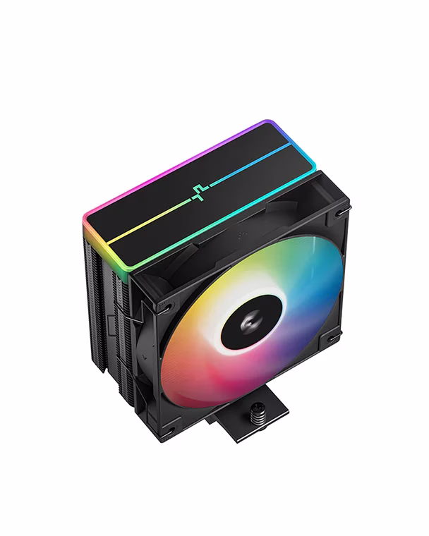 Deepcool AG400 BK ARGB V2 All-black Single-tower AMD & Intel CPU Cooler, 500~2100 RPM±10%, 75.89 CFM Airflow, 120mm ARGB PWM Fan |  R-AG400-BKAMMN-GJD thumbnail 5
