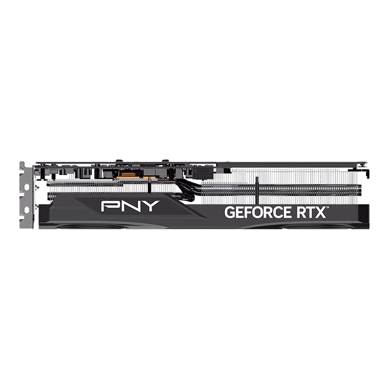 PNY GeForce RTX 5070 Ti Overclocked Triple Fan 16GB DDR7 Graphics Card GPU, 8,960 CUDA Cores, Blackwell Architecture |  VCG5070T16TFXPB1-O thumbnail 4